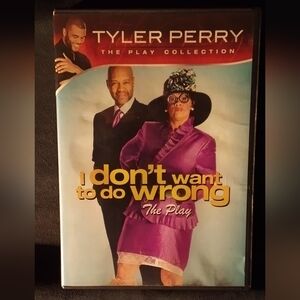 DVD: Tyler Perry's I Don't Want To Do Wrong The Play Not Rated